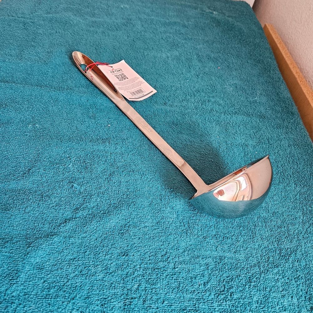 All-Clad 6 oz round ladle 14"